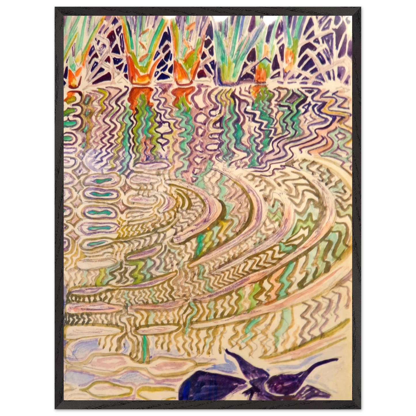 Walter Inglis Anderson - Walter Anderson Wall art - 60x90 cm / 24x36 inches - Fine Art Poster-canvas - -