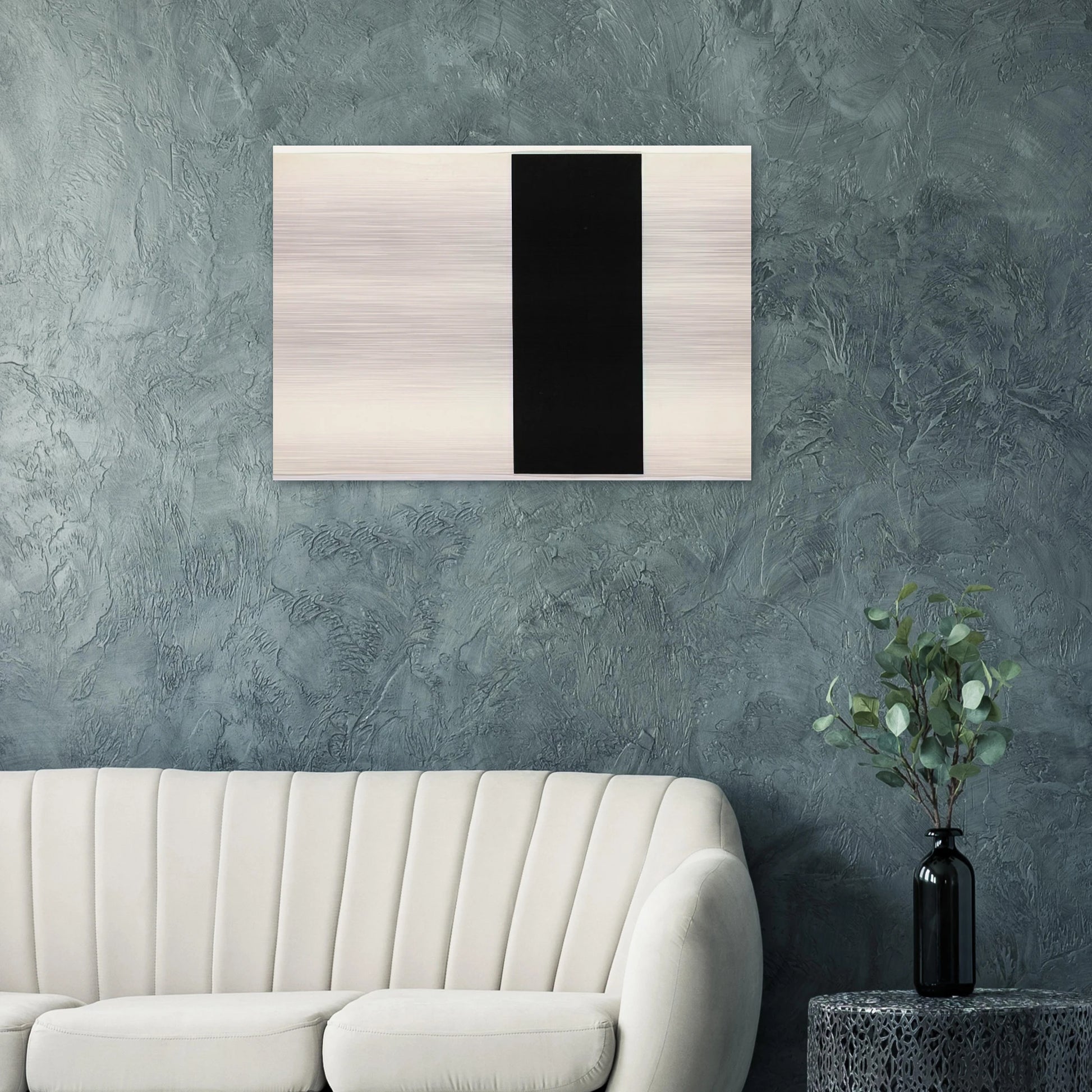 Vertical Band - Ellsworth Kelly Brushed Aluminum Print - 70x100 cm / 28x40 inches | Ellsworth Kelly Aluminum Print | Ellsworth Kelly Prints