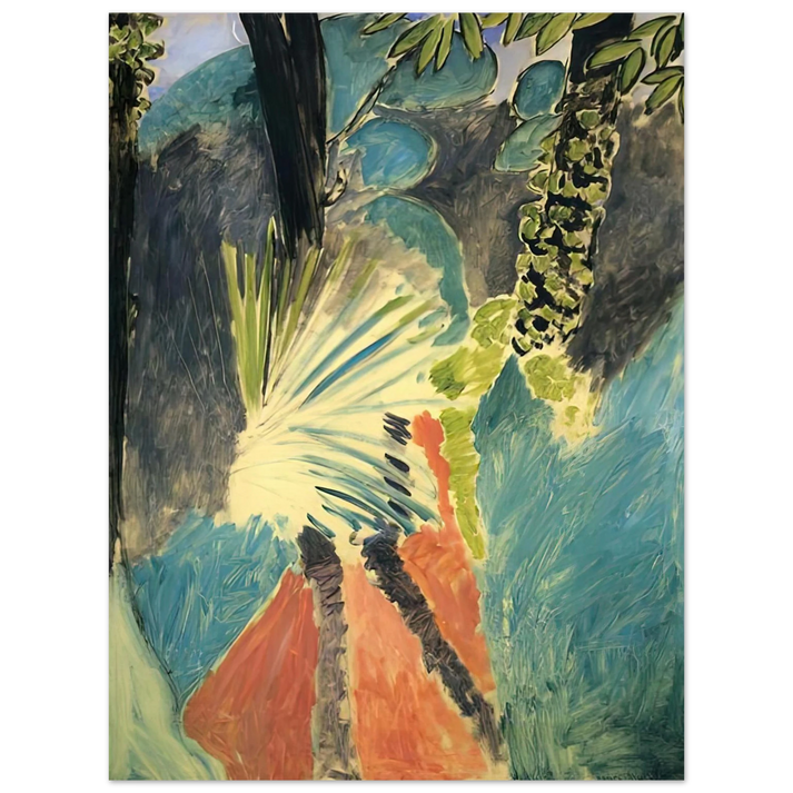 Henri Matisse - THE PALM 1912  75x100 cm / 30x40inches Fine Art Poster