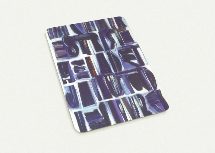 La chair este triste - 1966 By Joao Vieira Pack of 10 Post Cards | Joao Vieira Post Cards | A6 (10.5 x 14.8 cm) - 4.1 x 5.8 inches