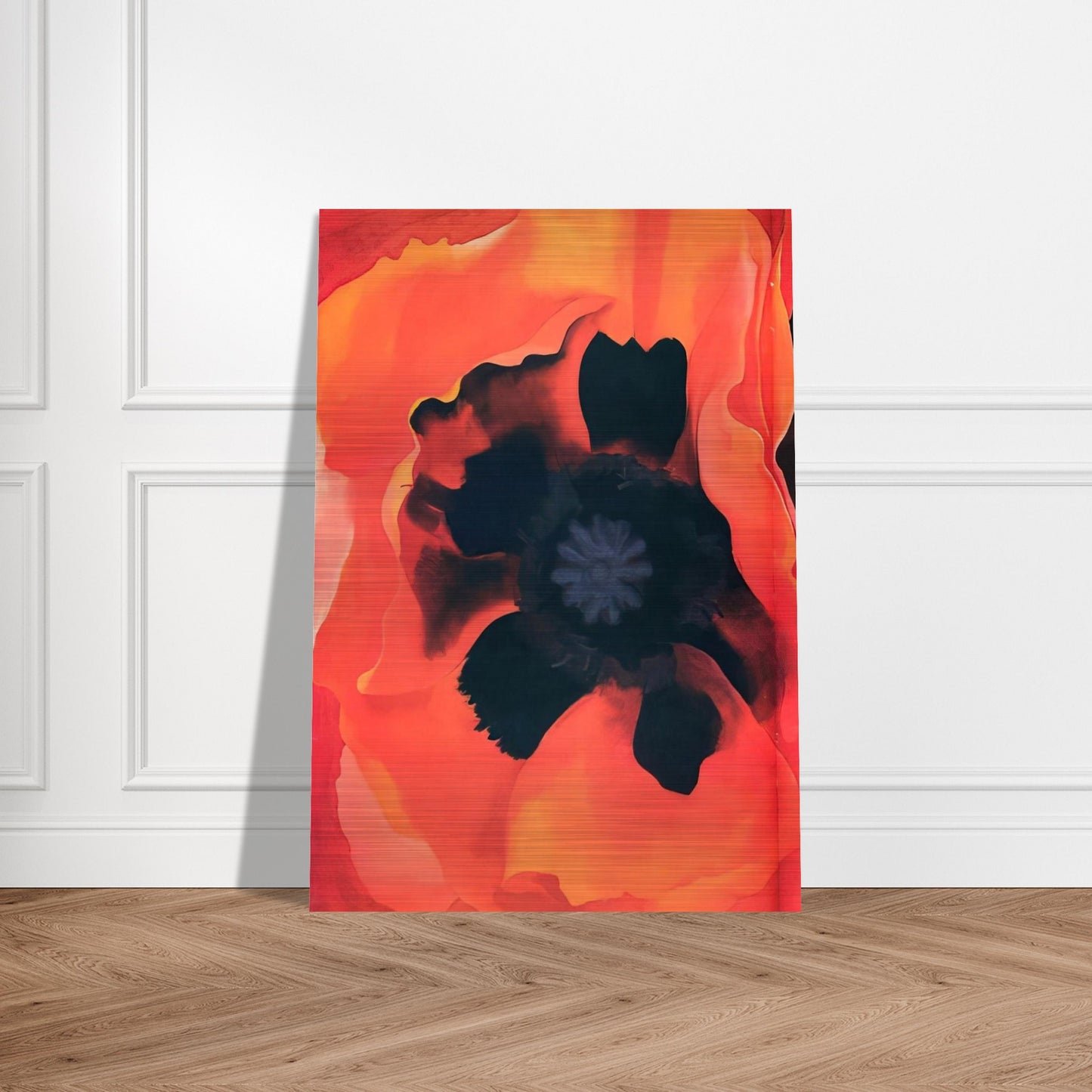 Poppy 2 - Georgia O'Keeffe Brushed Aluminum Print - 70x100 cm / 28x40 inches | Georgia O'Keeffe Aluminum Print | Georgia O'Keeffe Prints