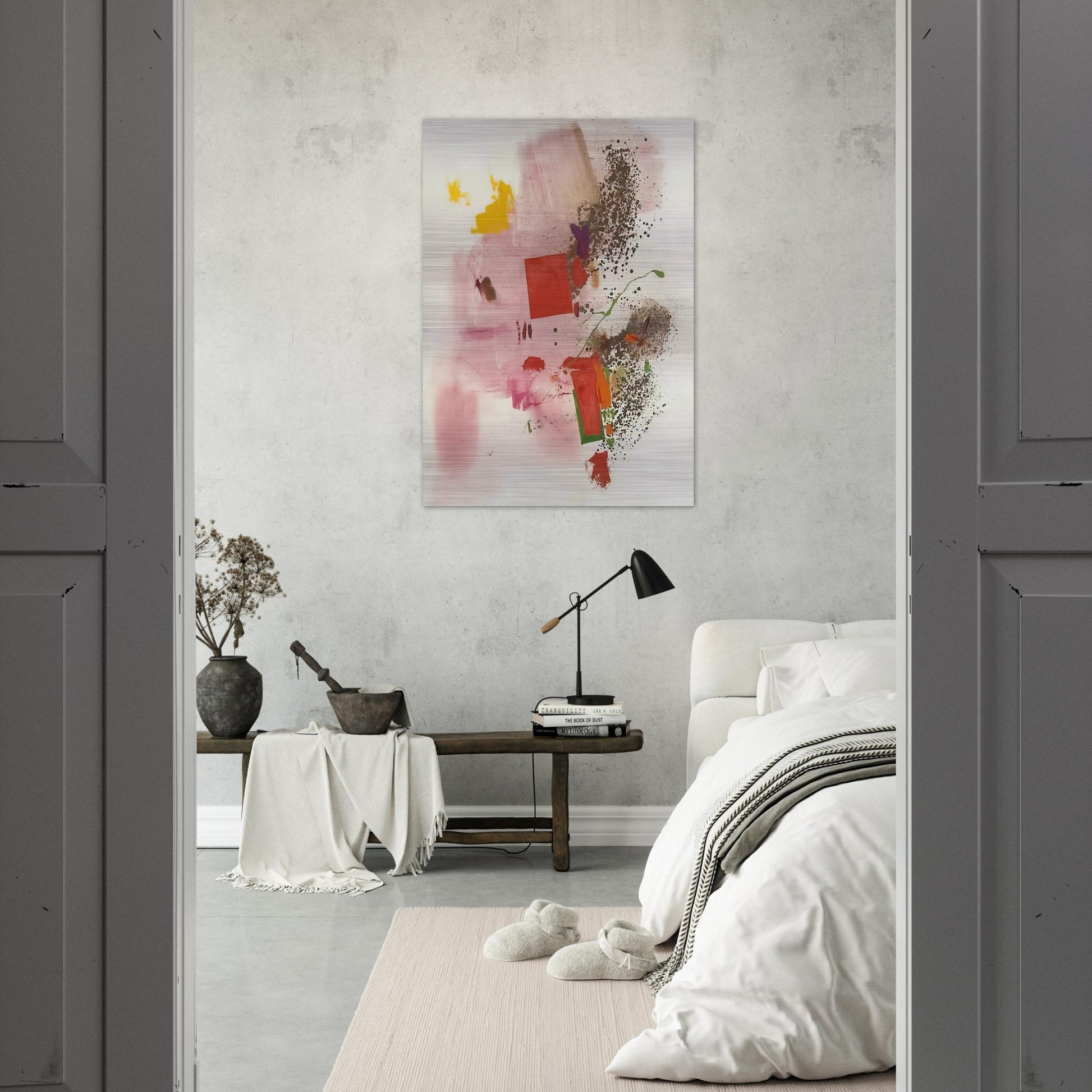 Lust and Delight - Hans Hofmann Brushed Aluminum Print - 70x100 cm / 28x40 inches | Hans Hofmann Aluminum Print | Hans Hofmann Prints