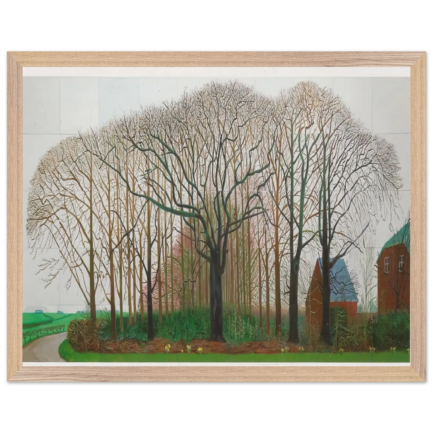 David Hockney - David Hockney Wall art - 75x100 cm / 30x40 Inches - Fine Art Poster - -