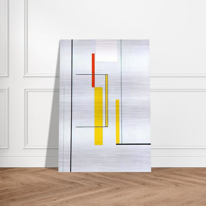 Untitled - 1948 - Tomas Maldonado Brushed Aluminum Print - 70x100 cm / 28x40 inches | Tomas Maldonado Aluminum Print | Tomas Maldonado Prints