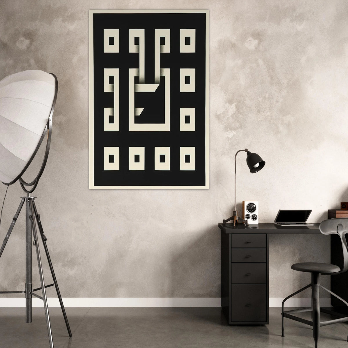 Clandestine Game XI - 1968 - Omar Rayo Art Prints - 100x150 cm / 40x60″ inches | Omar Rayo Poster | Omar Rayo Prints