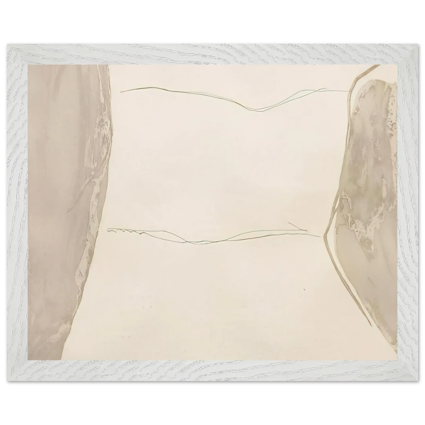 Helen Frankenthaler - Ponti - 1973 Wall art - 15x20 cm / 6x8 Inches - Premium Wooden Framed Poster With Fine Art Paper - Black frame