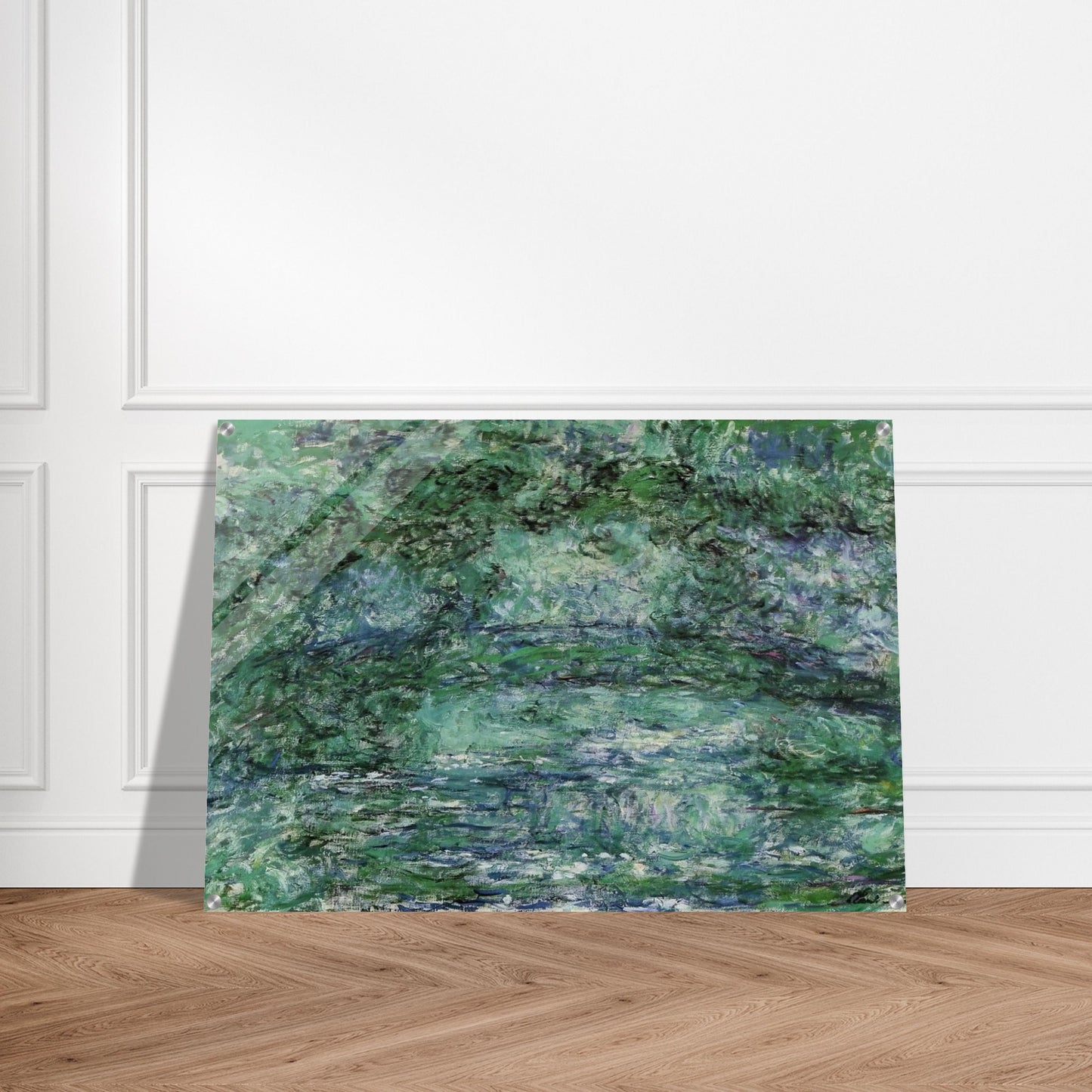 The Japanese Bridge 6 - claude monet Acrylic Print - 70x100 cm / 28x40″ inches