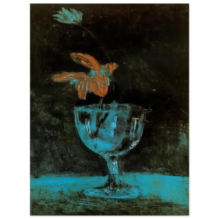 Pablo Picasso - A blue vase - 1903  75x100 cm / 30x40inches Fine Art Poster