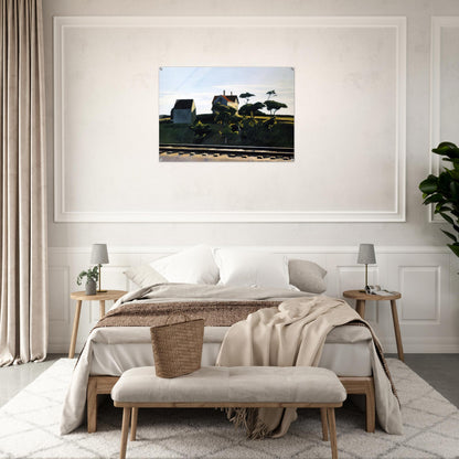 New York, New Haven and Hartford - Edward Hopper Acrylic Print - 70x100 cm / 28x40″ inches