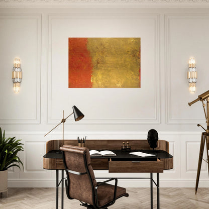 Aristo I - 1959 - Theodoros Stamos Brushed Aluminum Print - 70x100 cm / 28x40 inches | Theodoros Stamos Aluminum Print | Theodoros Stamos Prints