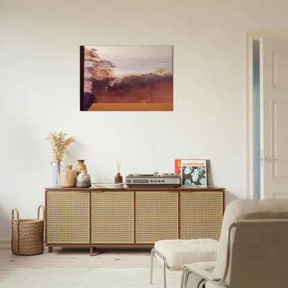 Lost In Rio De Janiero - Lyrical Abstraction - Ronnie Landfield Brushed Aluminum Print - 70x100 cm / 28x40 inches | Ronnie Landfield Aluminum Print | Ronnie Landfield Prints