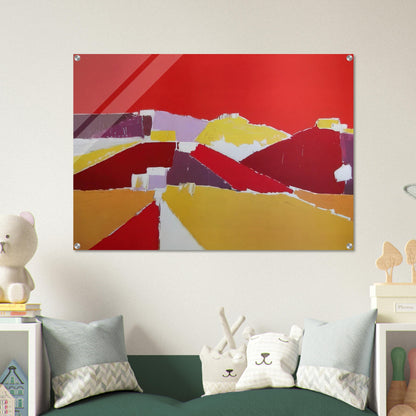 Agrigente - 1953 - Nicolas de Stael Acrylic Print - 70x100 cm / 28x40″ inches