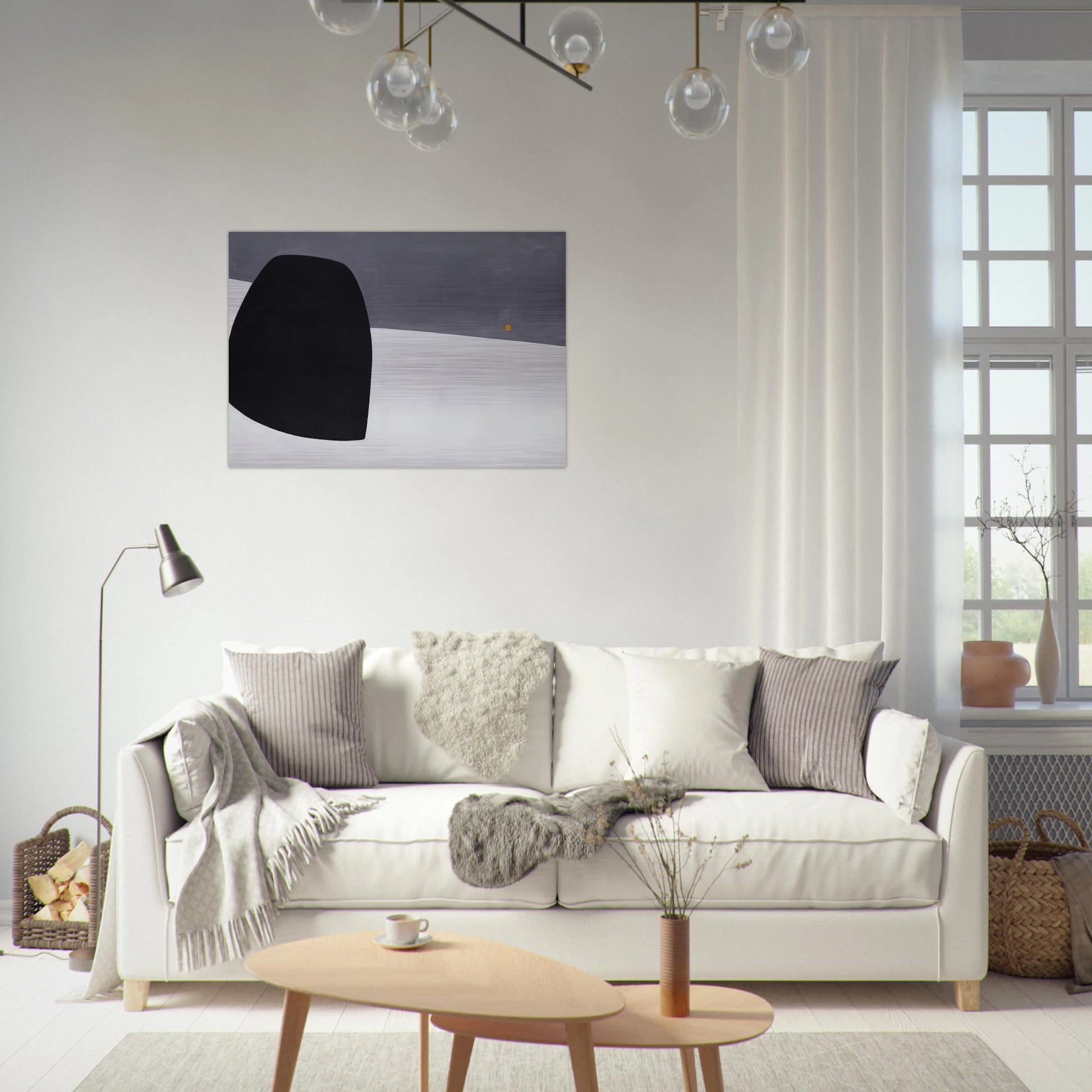 UNTITLED 1930 1 - Alexander Calder Brushed Aluminum Print - 70x100 cm / 28x40 inches | Alexander Calder Aluminum Print | Alexander Calder Prints