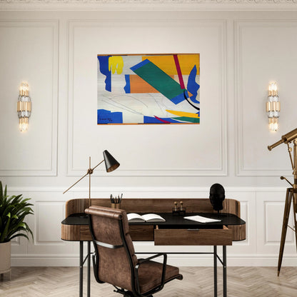MEMORY OF OCEANIA - Henri Matisse Brushed Aluminum Print - 70x100 cm / 28x40 inches | Henri Matisse Aluminum Print | Henri Matisse Prints
