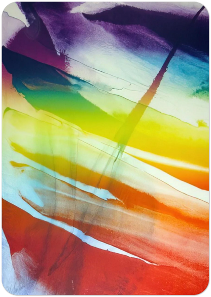 Phenomena Franklin's Kite - 1974 By Paul Jenkins Pack of 10 Post Cards | Paul Jenkins Post Cards | A6 (10.5 x 14.8 cm) - 4.1 x 5.8 inches