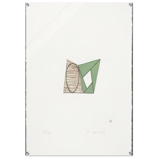 PAGES 10 1989 - Robert Mangold Acrylic Print - 70x100 cm / 28x40″ inches | Robert Mangold Wall Art | Robert Mangold Prints