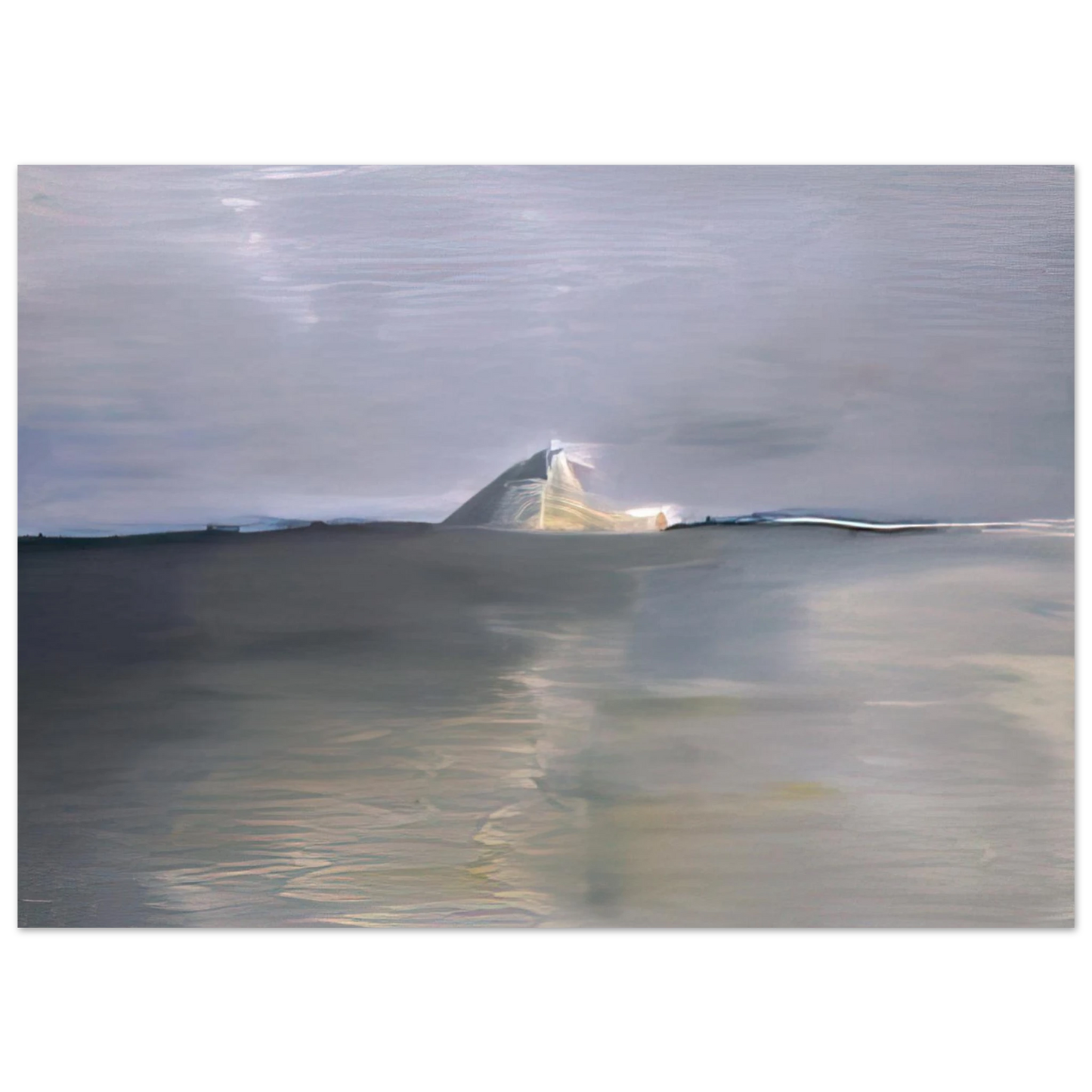 Nicolas de Stael - Marine au cap - Lyrical Abstraction Fine Art Poster