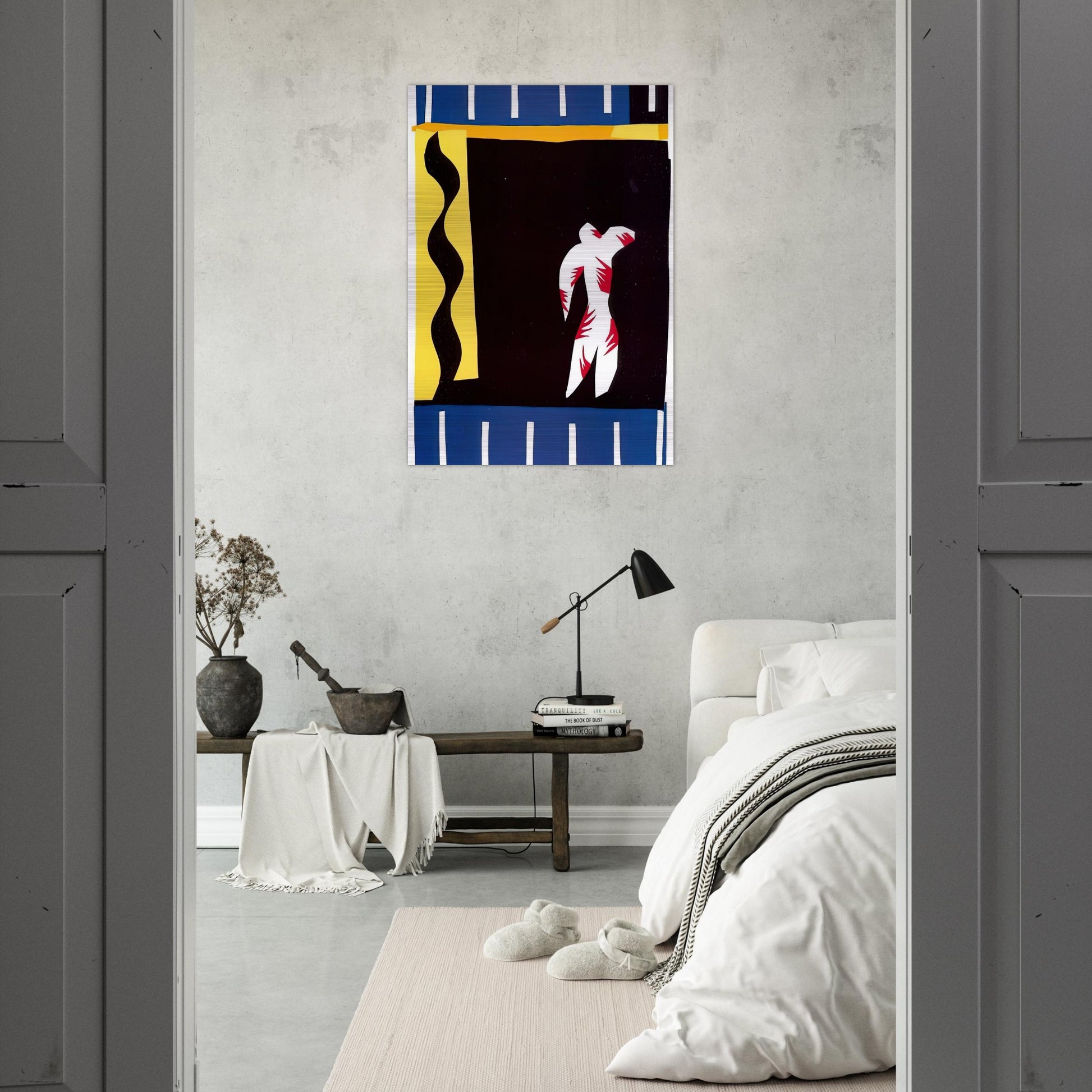 THE CLOWN 1943 - Henri Matisse Brushed Aluminum Print - 70x100 cm / 28x40 inches | Henri Matisse Aluminum Print | Henri Matisse Prints