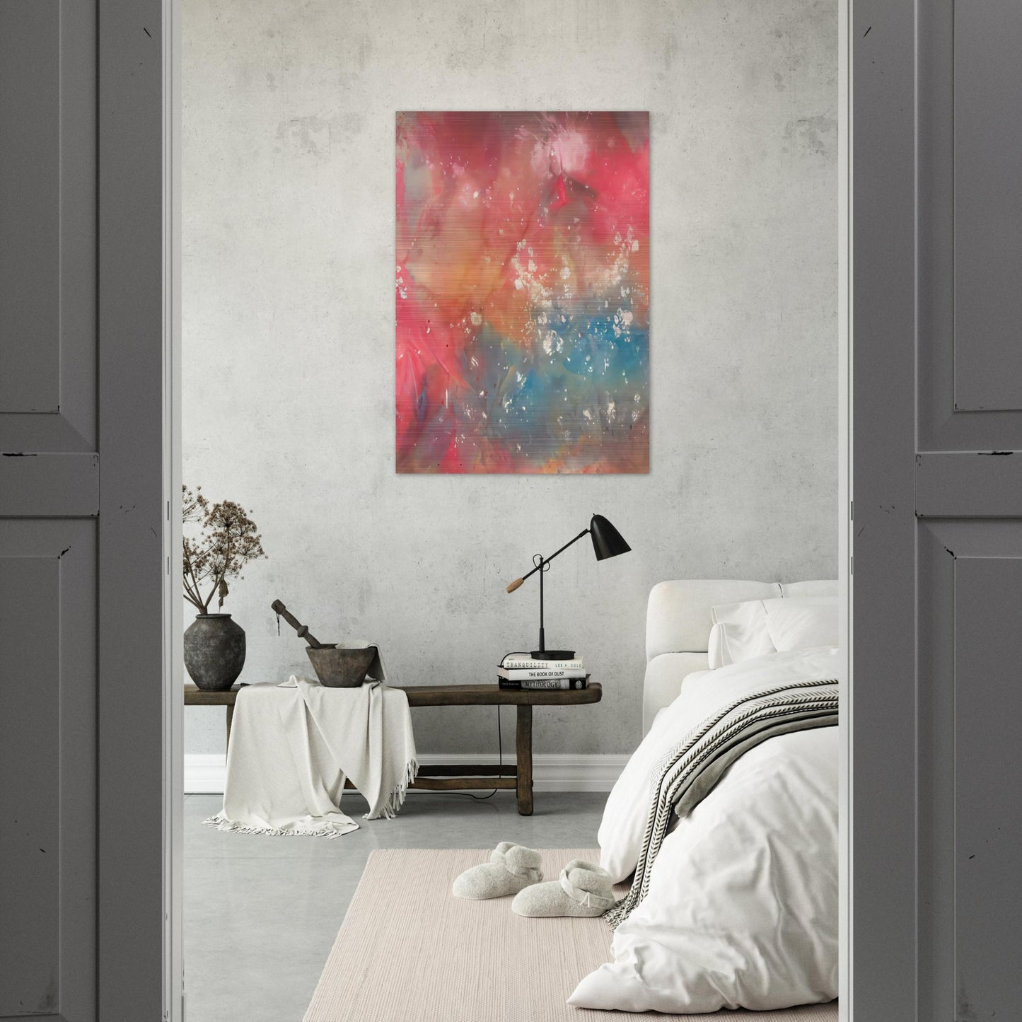Untitled - Sam Gilliam Brushed Aluminum Print - 70x100 cm / 28x40 inches | Sam Gilliam Aluminum Print | Sam Gilliam Prints