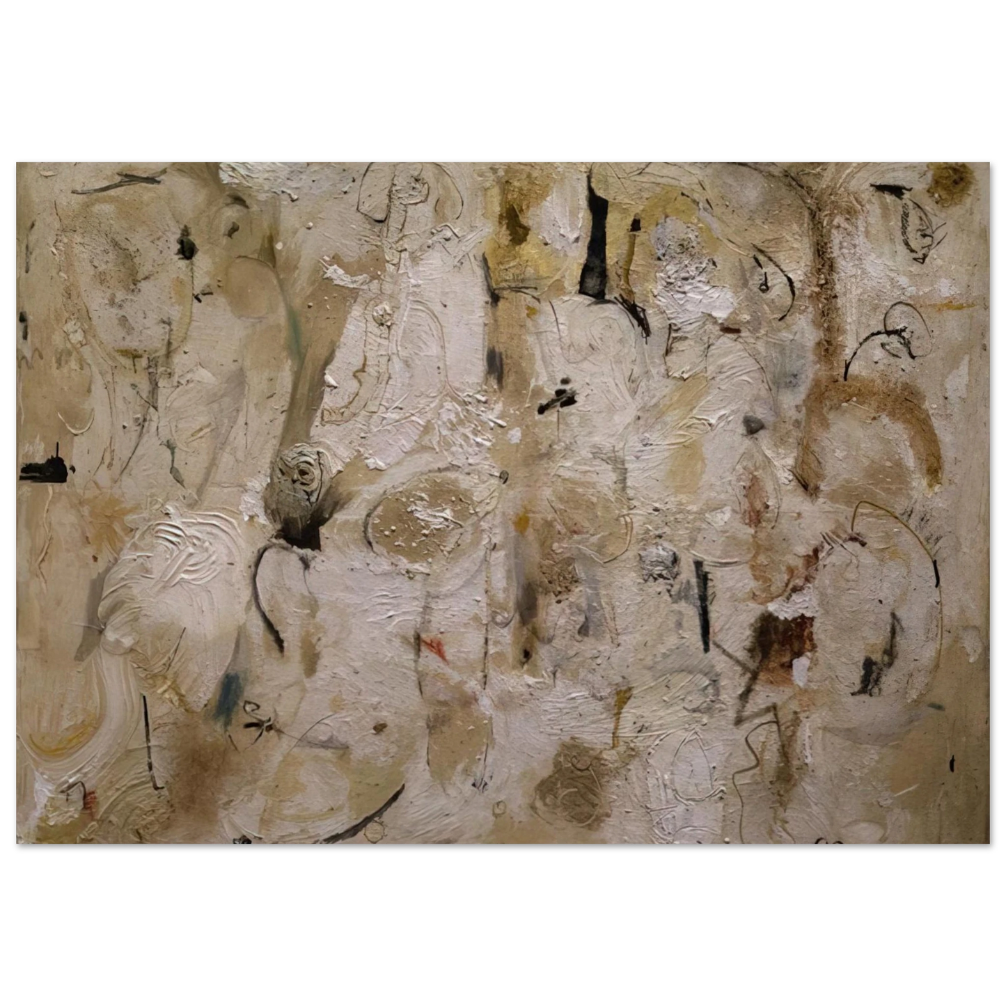 Helen Frankenthaler - Painted on 21st Street - 1951 Wall art - 13x18 cm / 5x7 inches - Fine Art Poster-canvas - -