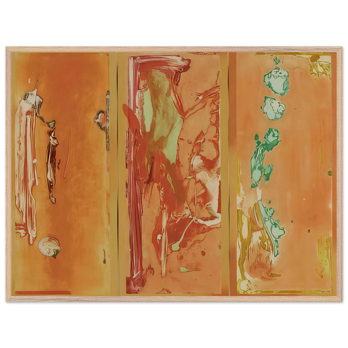 Helen Frankenthaler - Gateway - 1988 Wall art - 30x45 cm / 12x18 inches - Fine Art Poster-canvas - -
