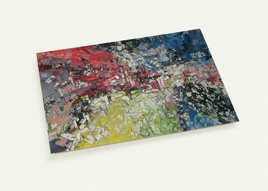 Horizons ouverts By Jean-Paul Riopelle Pack of 10 Post Cards | Jean-Paul Riopelle Post Cards | A6 (10.5 x 14.8 cm) - 4.1 x 5.8 inches