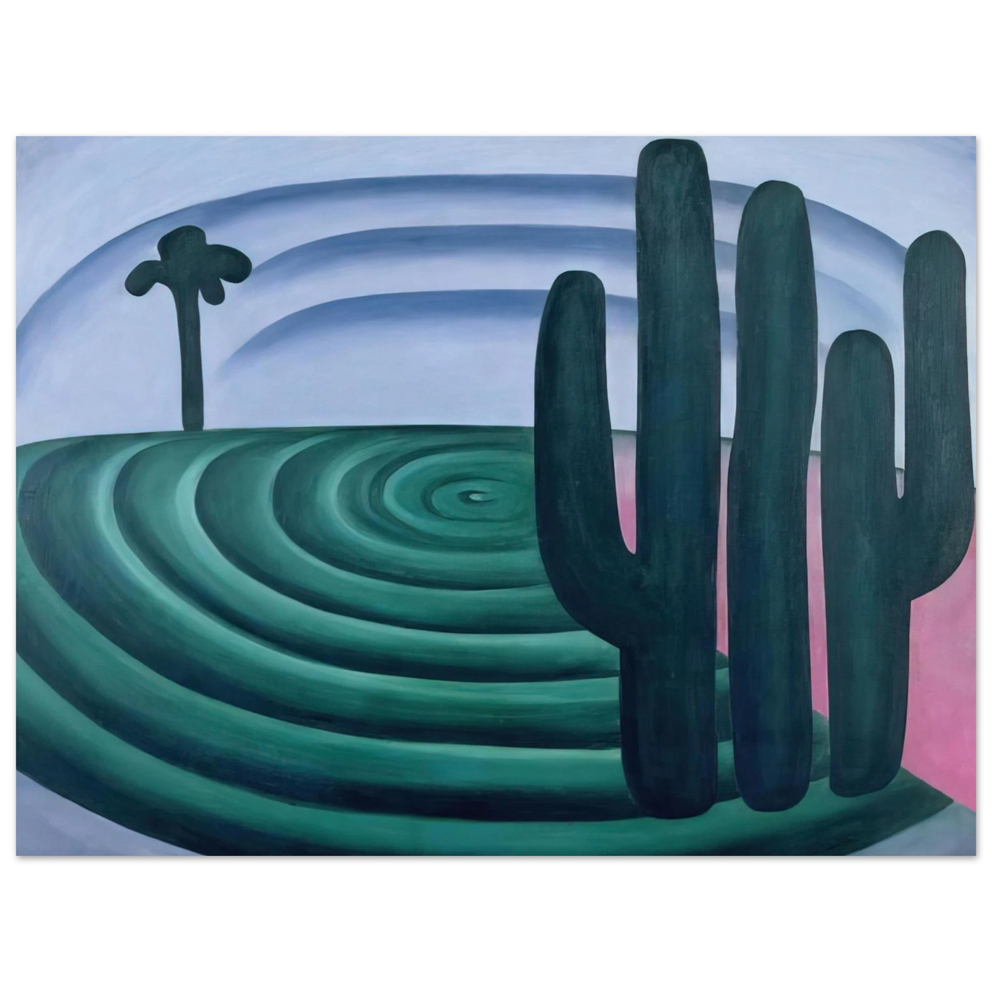 Tarsila do Amaral - Distance  75x100 cm / 30x40inches Fine Art Poster