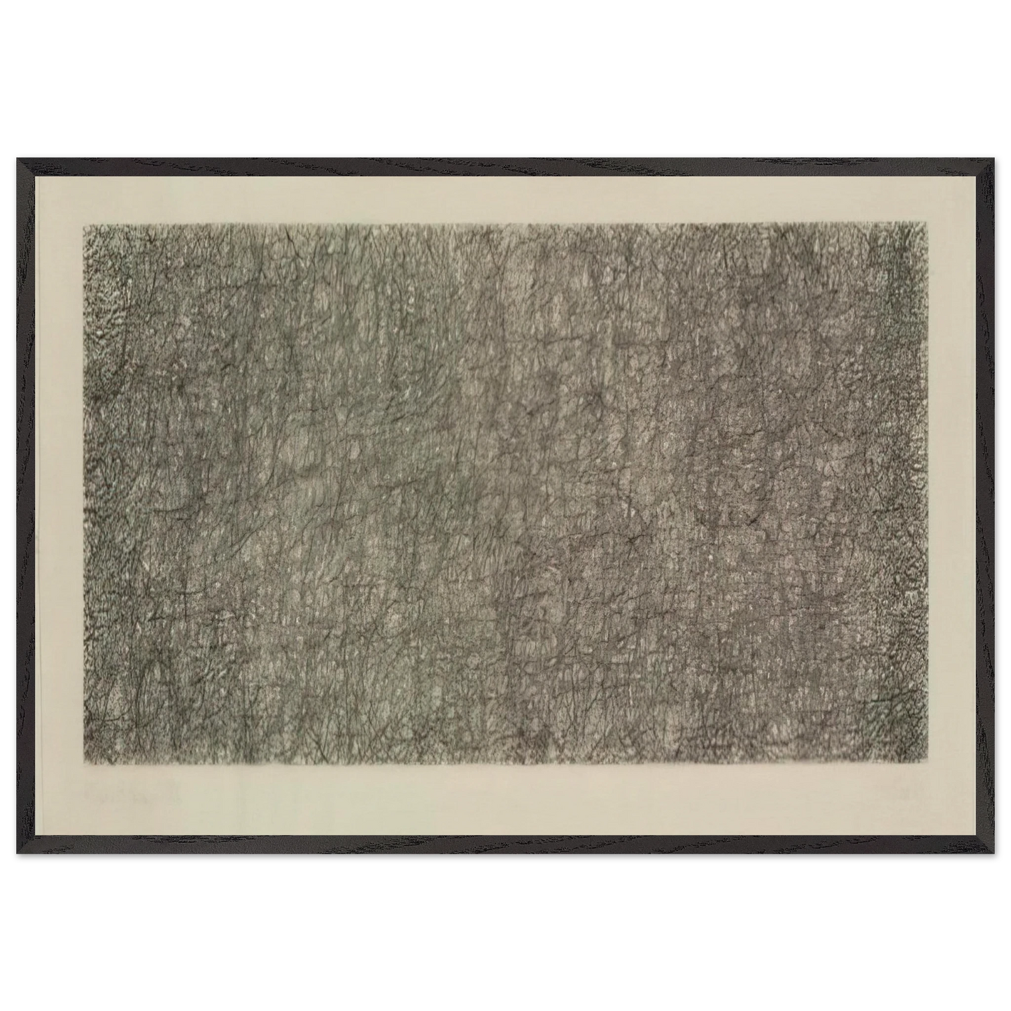 R3 - 1983 - John Cage 70x100 cm / 28x40 inches Framed Art Print – Black Wooden Frame