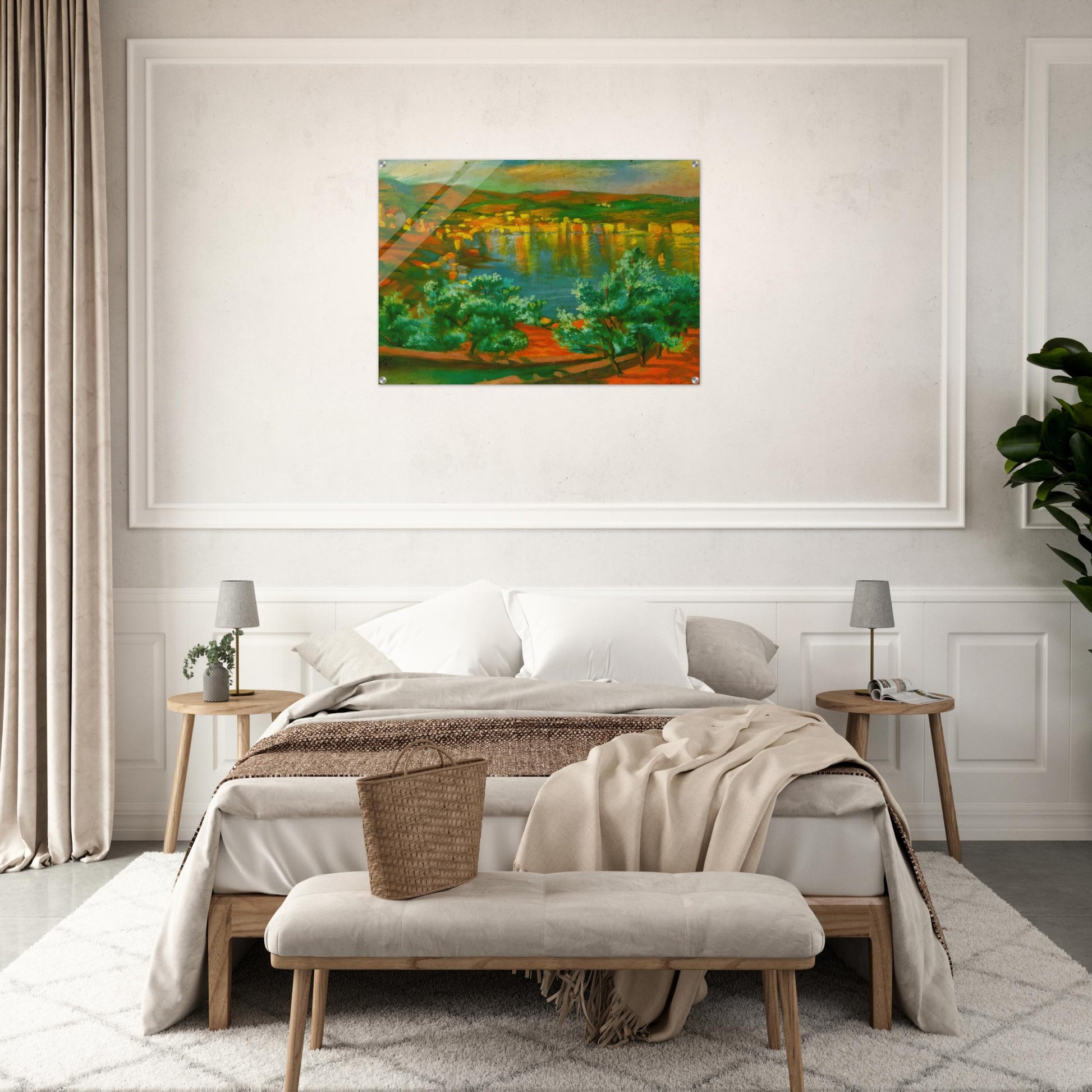 FESTIVAL OF ST LUCIA AT VILLAMALLA - Salvador Dali Acrylic Print - 70x100 cm / 28x40″ inches