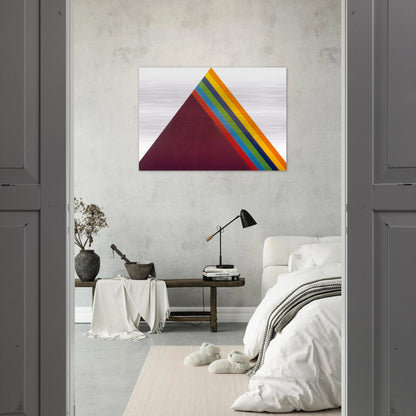 Indian Journey - 1964 - Jeremy Moon Brushed Aluminum Print - 70x100 cm / 28x40 inches | Jeremy Moon Aluminum Print | Jeremy Moon Prints