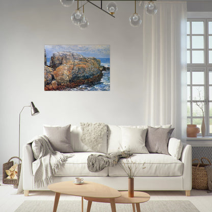 Sylph's Rock - Childe Hassam Brushed Aluminum Print - 70x100 cm / 28x40 inches | Childe Hassam Aluminum Print | Childe Hassam Prints