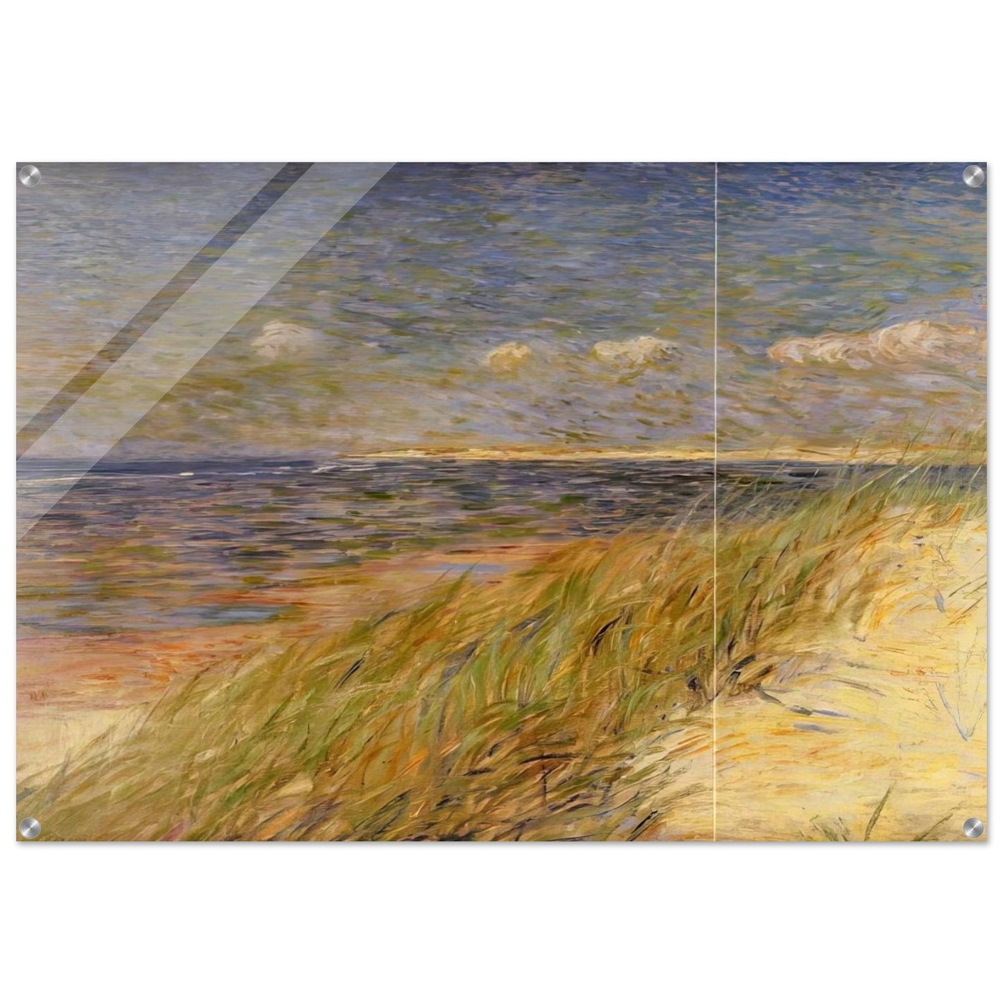 THE DUNES ZWIN KNOKKE 1887 - Theo van Rysselberghe Acrylic Print - 70x100 cm / 28x40″ inches