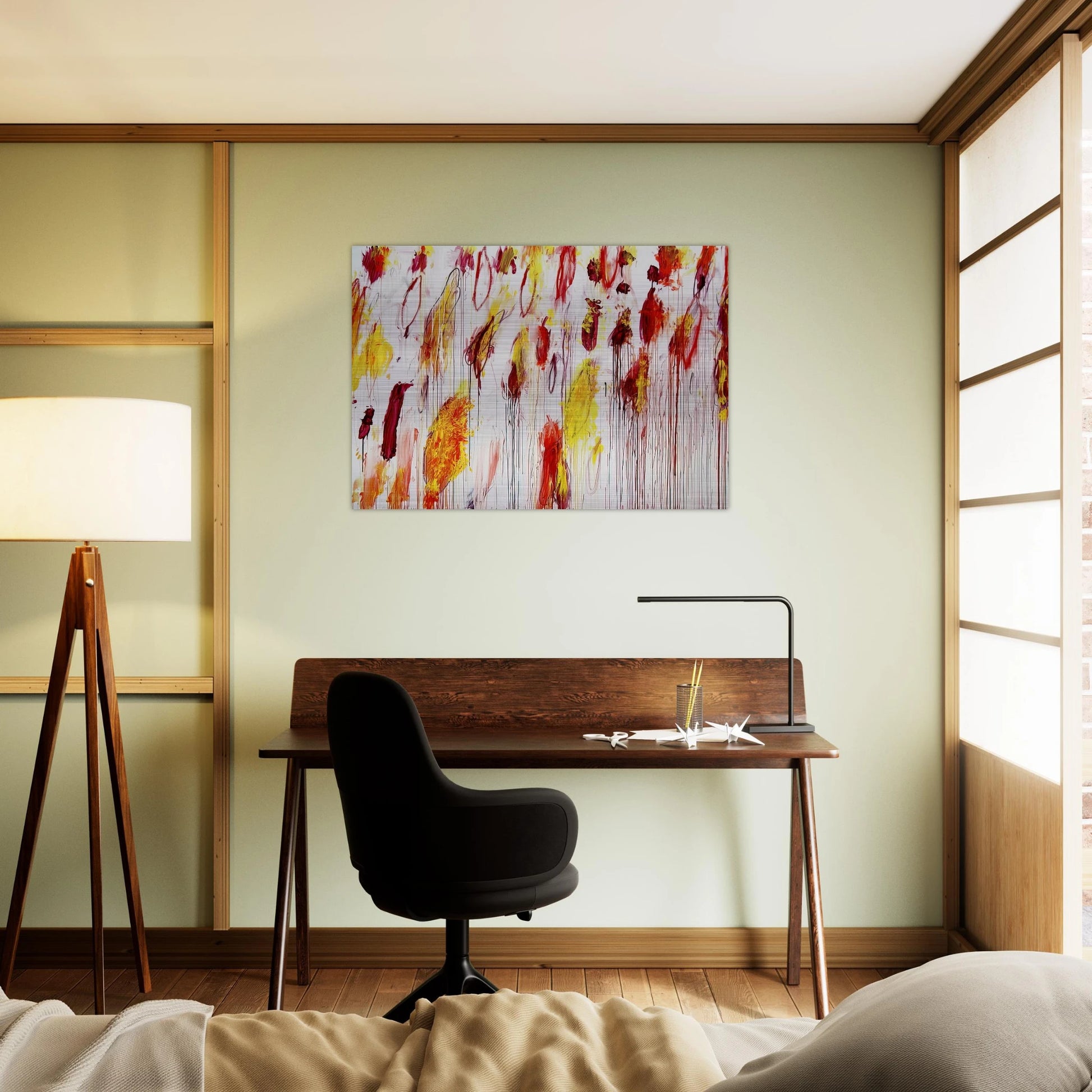 Lepanto, Part IV - Cy Twombly Brushed Aluminum Print - 70x100 cm / 28x40 inches | Cy Twombly Aluminum Print | Cy Twombly Prints