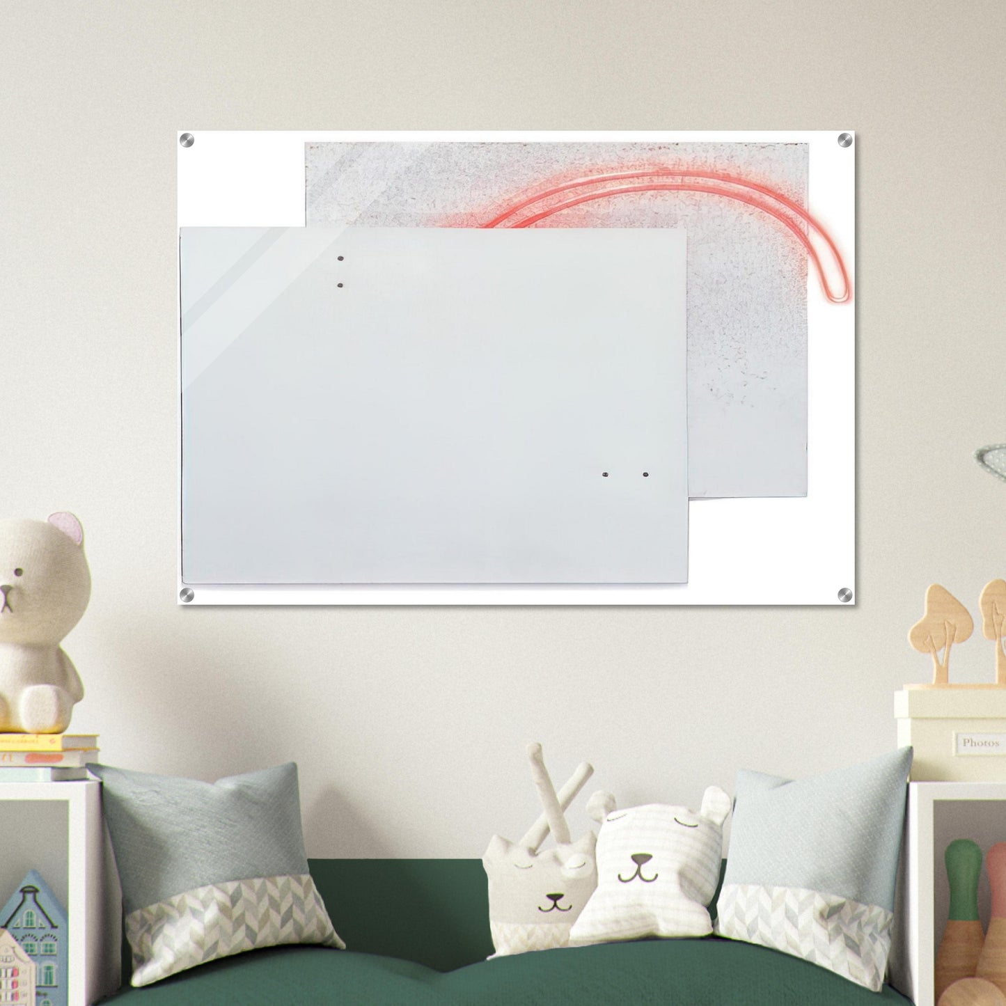 Guará's Eye - White - 1984 - Lygia Pape Acrylic Print - 70x100 cm / 28x40″ inches