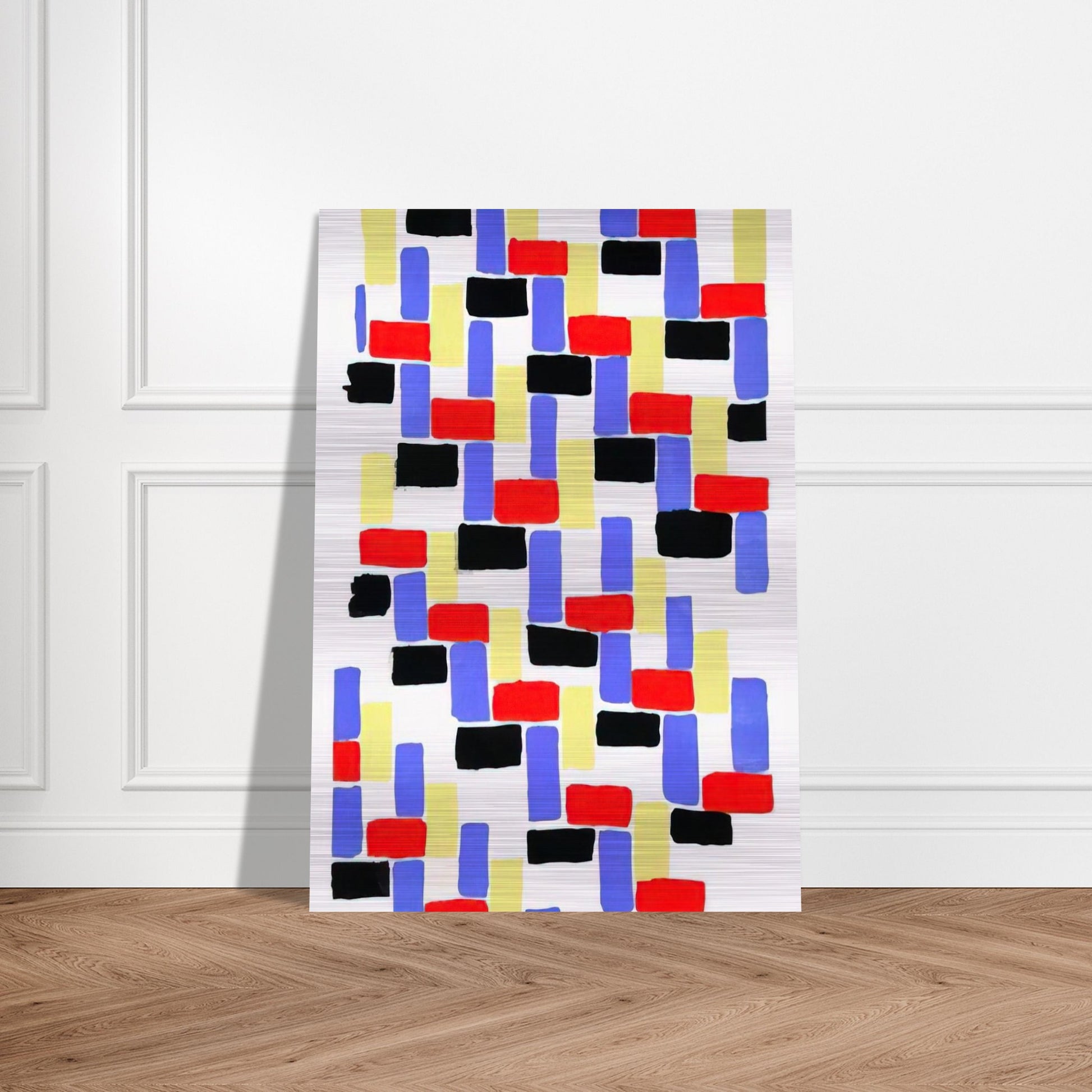 %D1%81OULEURS IDEES - Sonia Delaunay Brushed Aluminum Print - 70x100 cm / 28x40 inches | Sonia Delaunay Aluminum Print | Sonia Delaunay Prints