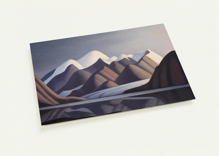 Mount Thule, Bylot Island - 1930 By Lawren Harris Pack of 10 Post Cards | Lawren Harris Post Cards | A6 (10.5 x 14.8 cm) - 4.1 x 5.8 inches