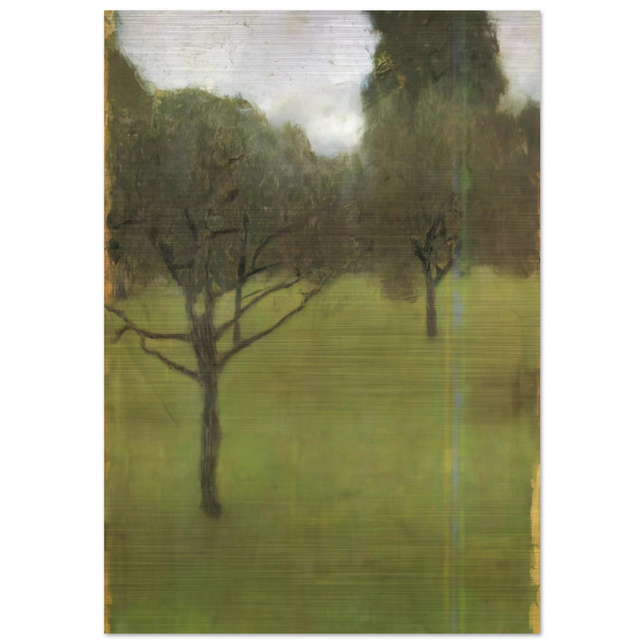 ORCHARD - Gustav Klimt Brushed Aluminum Print - 70x100 cm / 28x40 inches | Gustav Klimt Aluminum Print | Gustav Klimt Prints