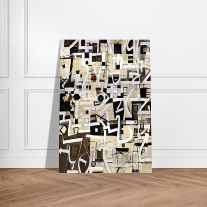 Number 20 - 1949 - Bradley Walker Tomlin Brushed Aluminum Print - 70x100 cm / 28x40 inches | Bradley Walker Tomlin Aluminum Print | Bradley Walker Tomlin Prints