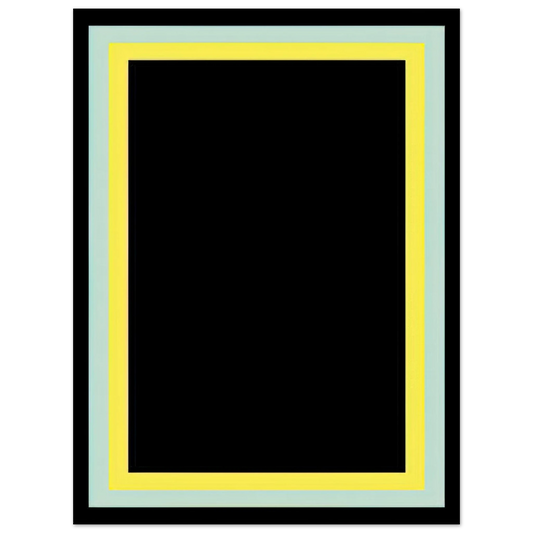 Ronnie Landfield - Series Painting 8 - 1966  75x100 cm / 30x40inches Fine Art Poster