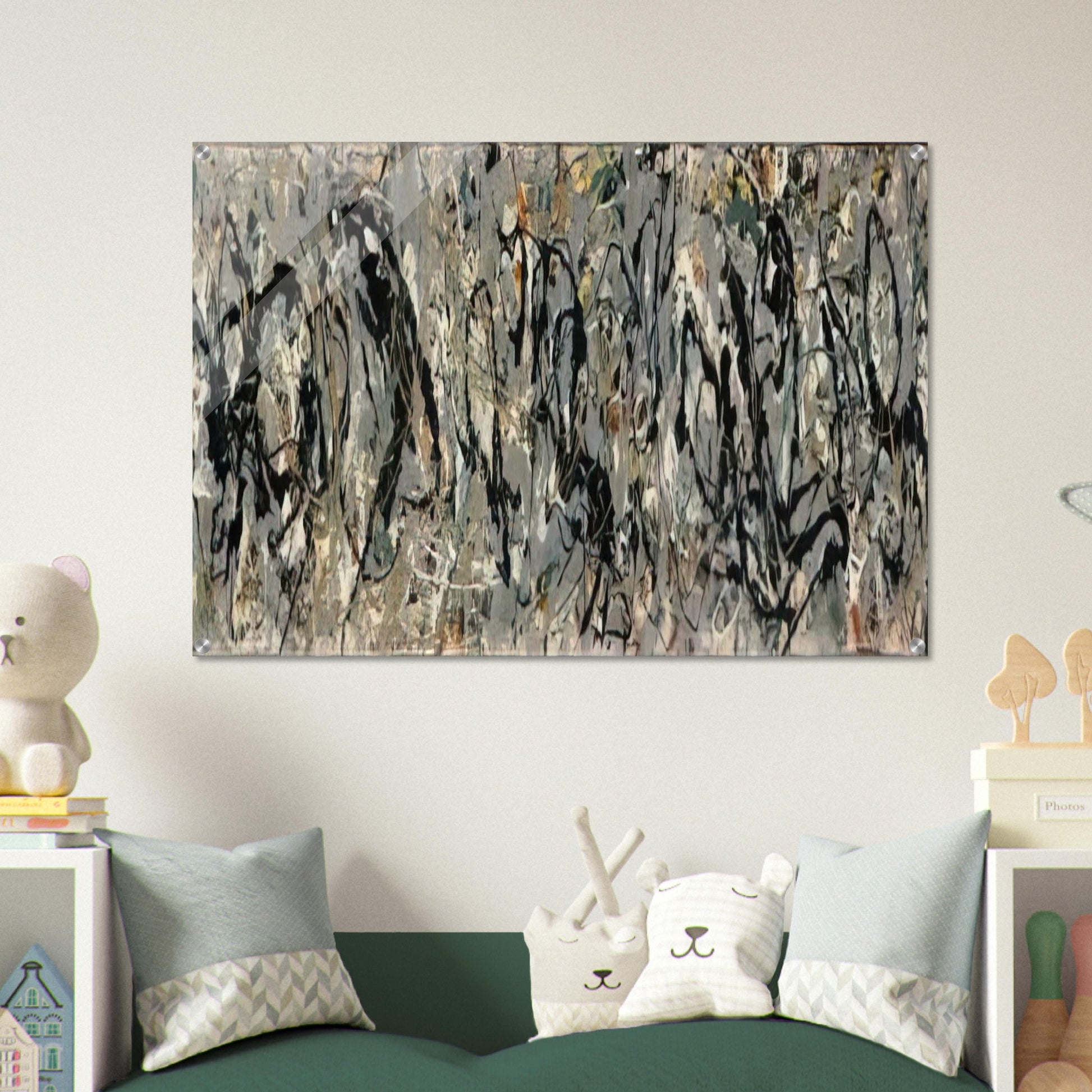 NUMBER 10 1949 - Jackson Pollock Acrylic Print - 70x100 cm / 28x40″ inches