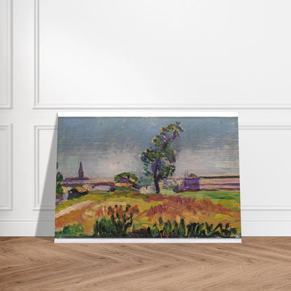 PAYSAGE DES ENVIRONS DE TOULOUSE LE PONT DES DEMOISELLES 1898 - Henri Matisse Brushed Aluminum Print - 70x100 cm / 28x40 inches | Henri Matisse Aluminum Print | Henri Matisse Prints