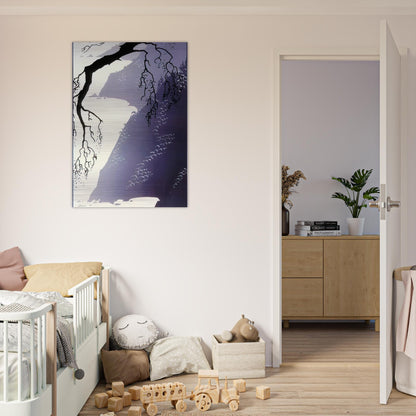 Gray Mist - Eyvind Earle Brushed Aluminum Print - 70x100 cm / 28x40 inches | Eyvind Earle Aluminum Print | Eyvind Earle Prints