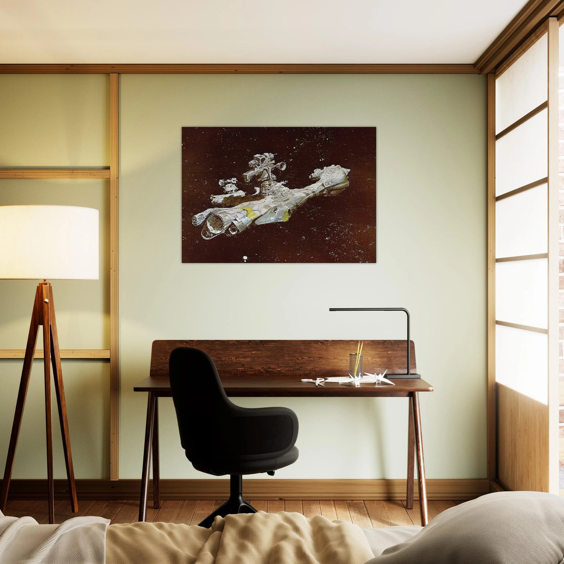 Chris Foss - Chris Foss Brushed Aluminum Print - 70x100 cm / 28x40 inches | Chris Foss Aluminum Print | Chris Foss Prints