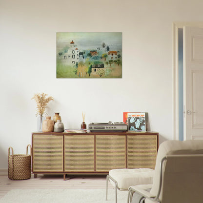 Landscape - Pablo Picasso Brushed Aluminum Print - 70x100 cm / 28x40 inches | Pablo Picasso Aluminum Print | Pablo Picasso Prints