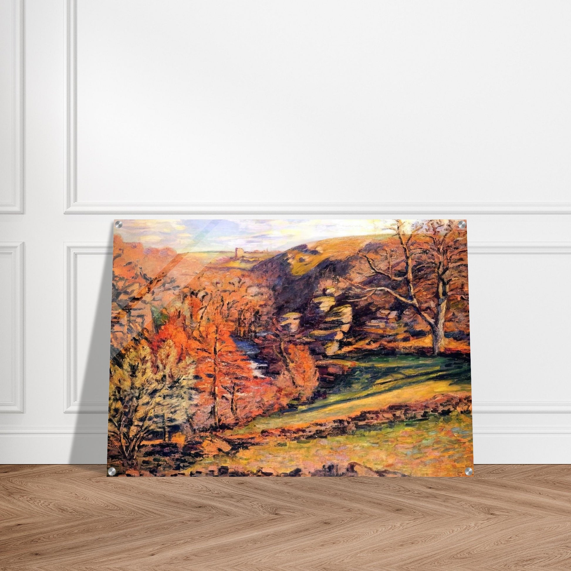 Madness Ravine, Crozant - Armand Guillaumin Acrylic Print - 70x100 cm / 28x40″ inches