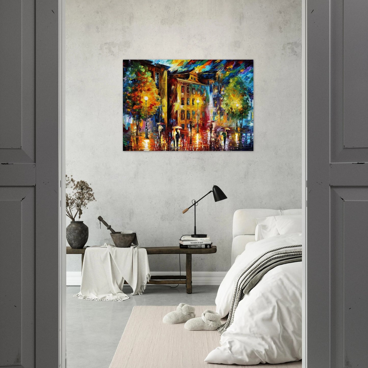 Leonid Afremov - Leonid Afremov Brushed Aluminum Print - 70x100 cm / 28x40 inches | Leonid Afremov Aluminum Print | Leonid Afremov Prints