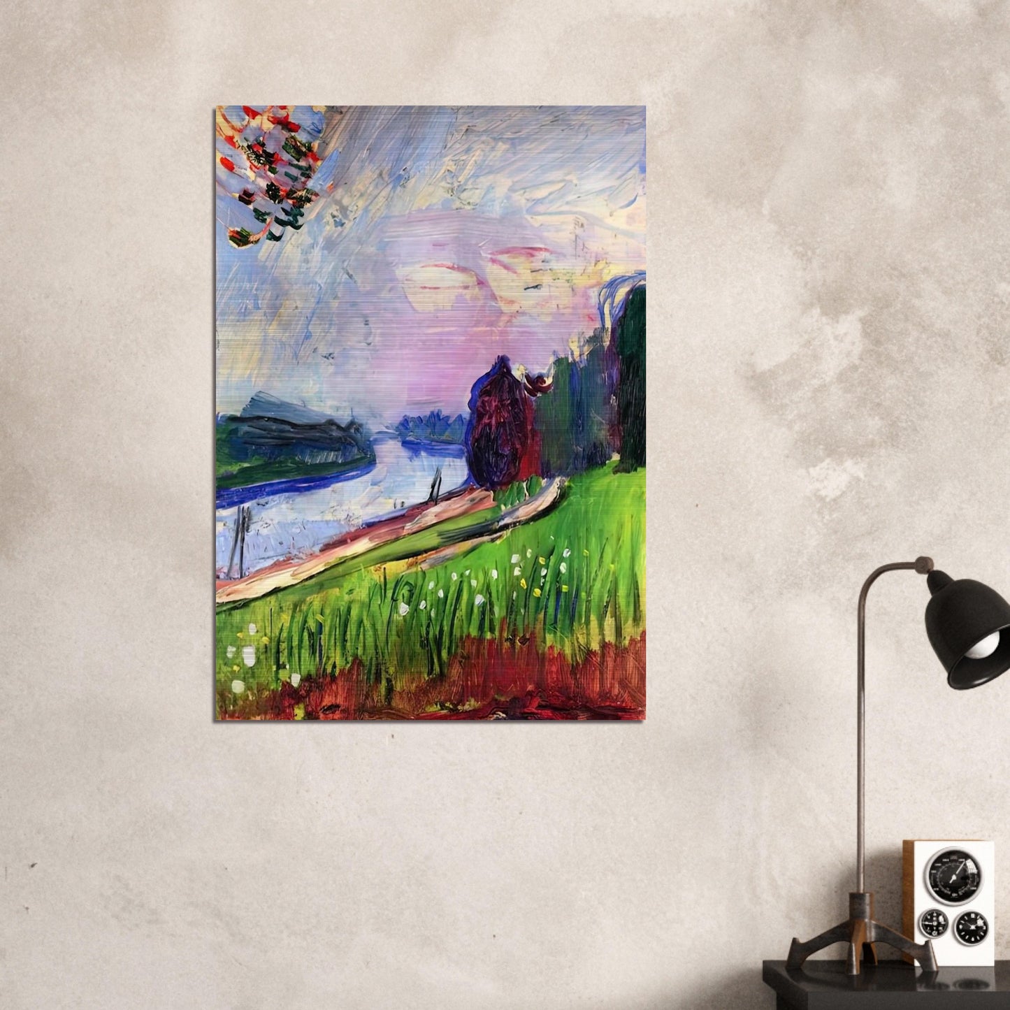 COPSE OF THE BANKS OF THE GARONNE 1900 - Henri Matisse Brushed Aluminum Print - 70x100 cm / 28x40 inches | Henri Matisse Aluminum Print | Henri Matisse Prints