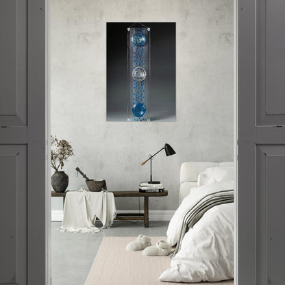 Untitled - Kinetic Art - Gyula Kosice Brushed Aluminum Print - 70x100 cm / 28x40 inches | Gyula Kosice Aluminum Print | Gyula Kosice Prints