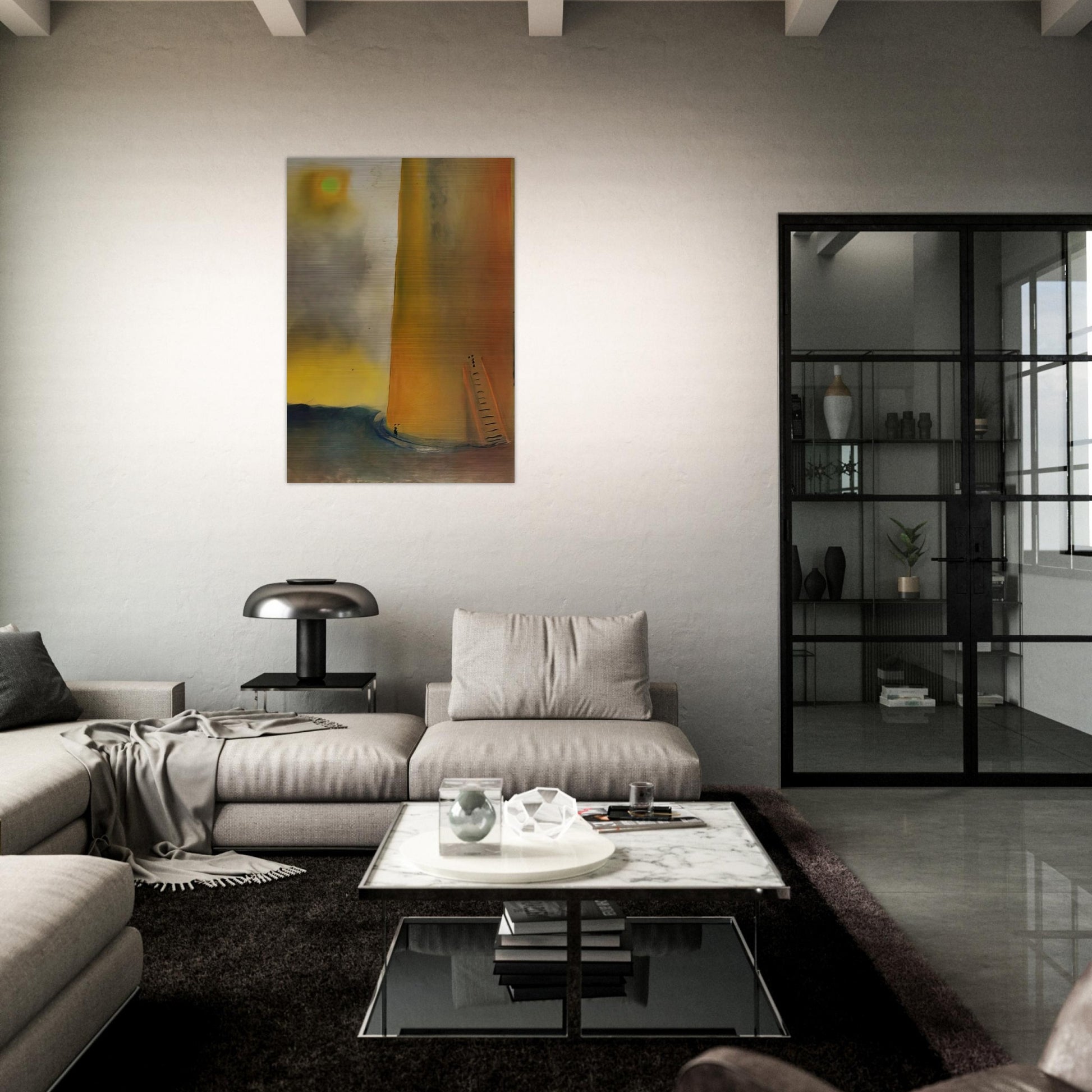 TOWER 1 - Salvador Dali Brushed Aluminum Print - 70x100 cm / 28x40 inches | Salvador Dali Aluminum Print | Salvador Dali Prints
