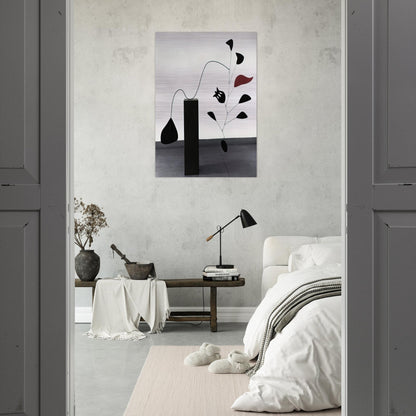 POMEGRANATE 1949 - Alexander Calder Brushed Aluminum Print - 70x100 cm / 28x40 inches | Alexander Calder Aluminum Print | Alexander Calder Prints